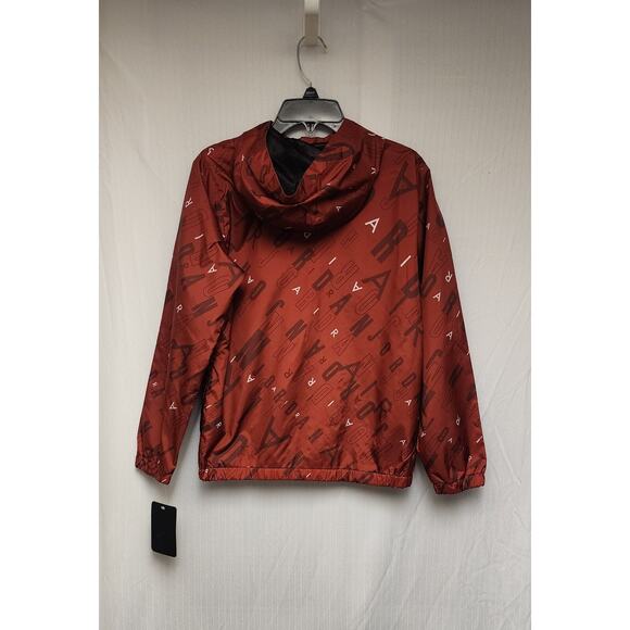 Jordan Boys' All Over Logo Windbreaker Jacket with Hood Rain Jacket Size Medium - Picture 3 of 5